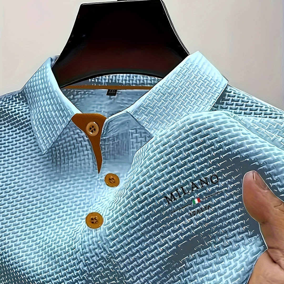 Polo strutturata da uomo