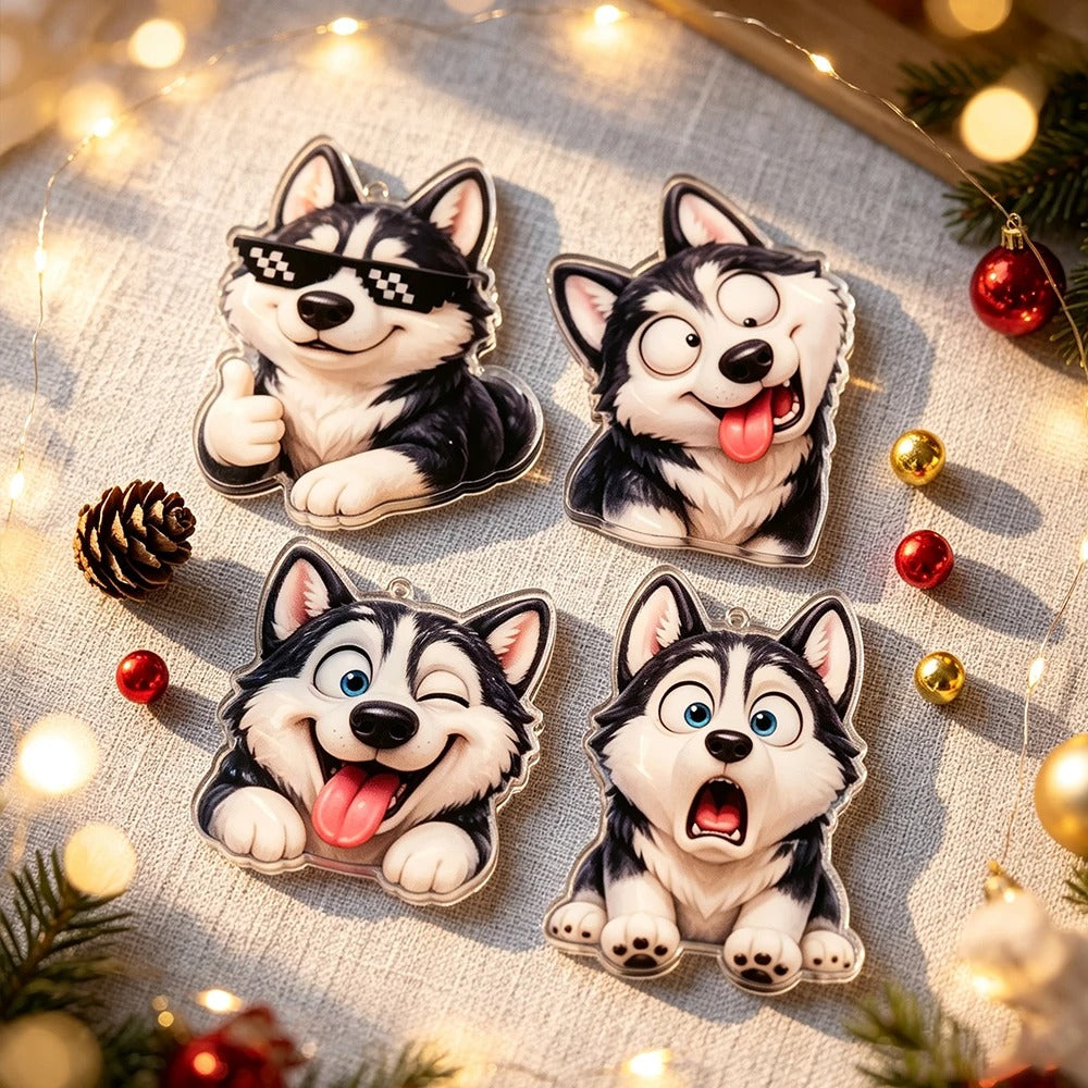 Calendario dell'Avvento natalizio 2026 per cani, conto alla rovescia di 24 giorni a tema husky per gli amanti dei cani