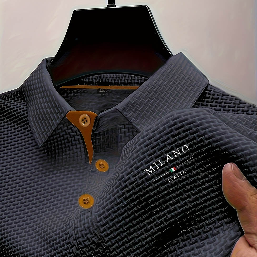 Polo strutturata da uomo