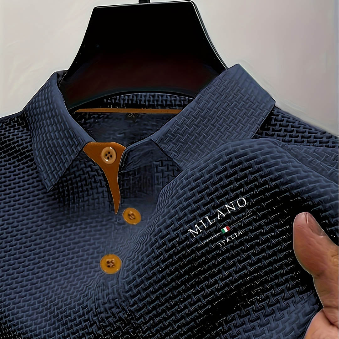 Polo strutturata da uomo