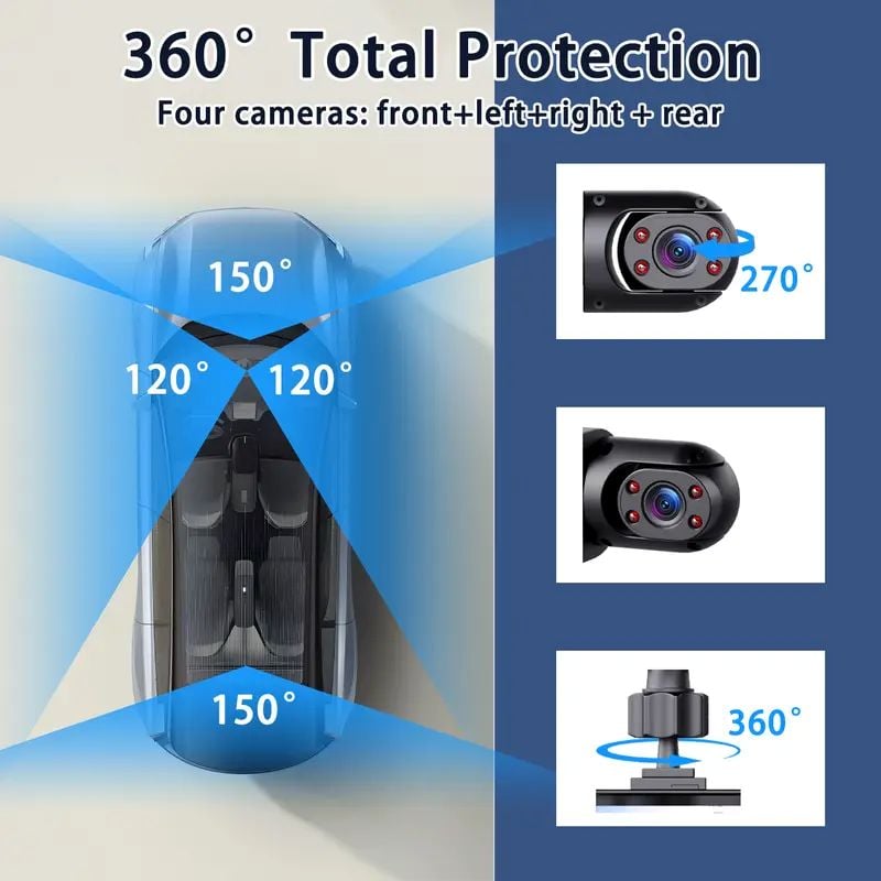 Full View Dashcam-system til bilen