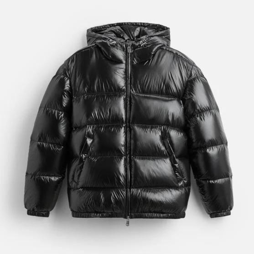 Unisex-Daunenjacke | Winterjacke mit warmer Isolierung und Windschutz