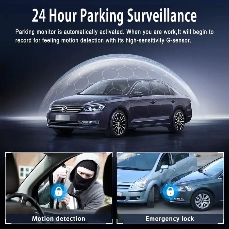 Full View Dashcam-system til bilen