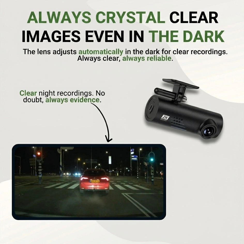 Dashcam 1080P | Angolo di visione 170° | Visione notturna Sony Starvis | Sensore G | Avvisi vocali | Registrazione in loop