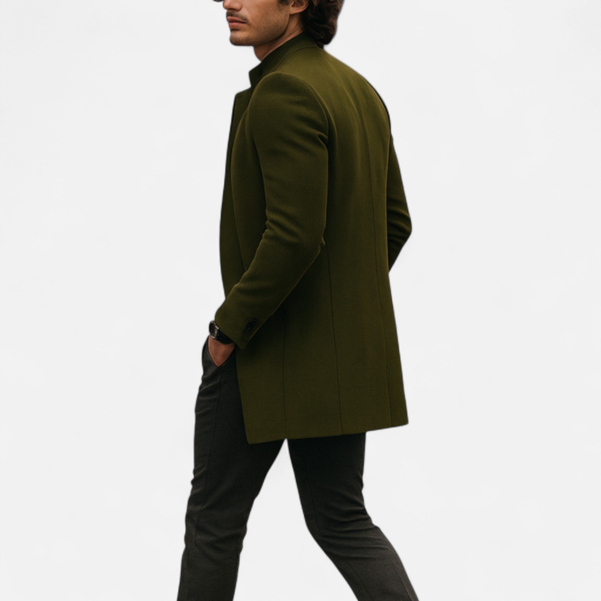 Wool coat for men - Timeless elegance