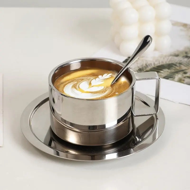 Clarke Steel Coffee Set Inovessa