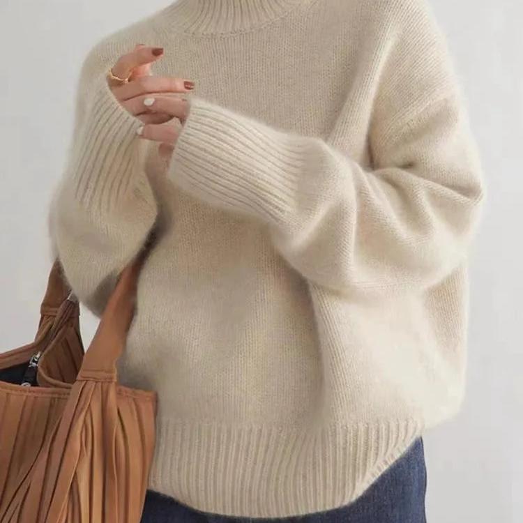 Sydney Oversize-rullekravestrik i kashmir – blød, varm a elegantní