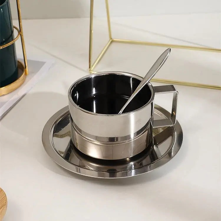 Clarke Steel Coffee Set Inovessa