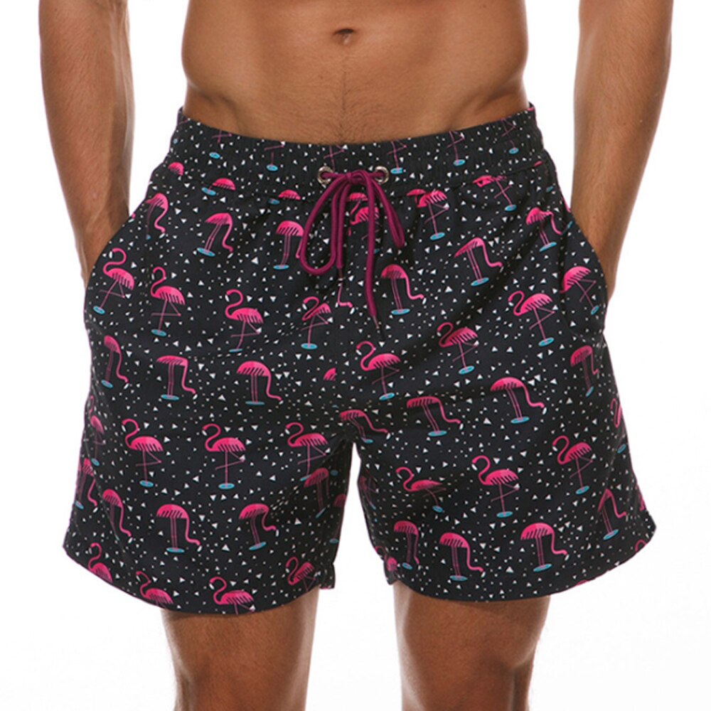 Quick-drying men's swim shorts for summer