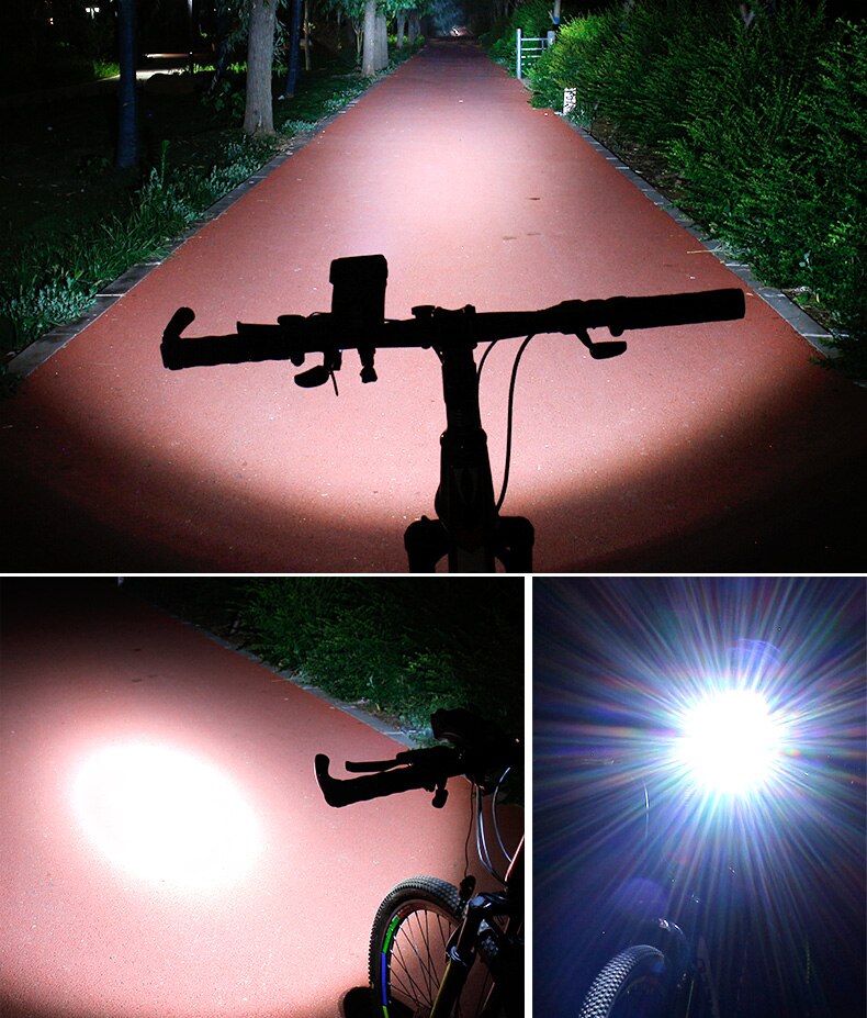 Suport telefon multifuncțional pentru bicicletă cu lanternă și powerbank