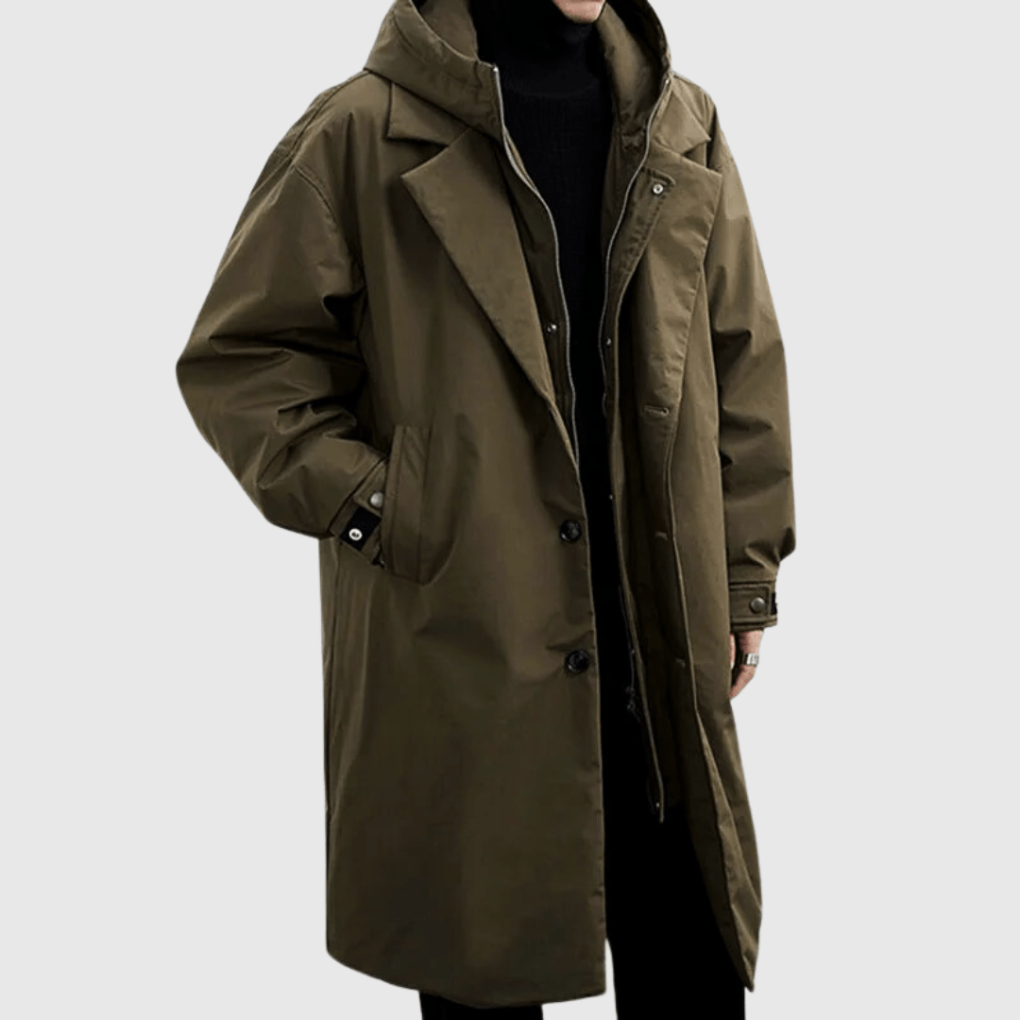 Wasserdichte Regenjacke für Herren bei jedem Wetter
