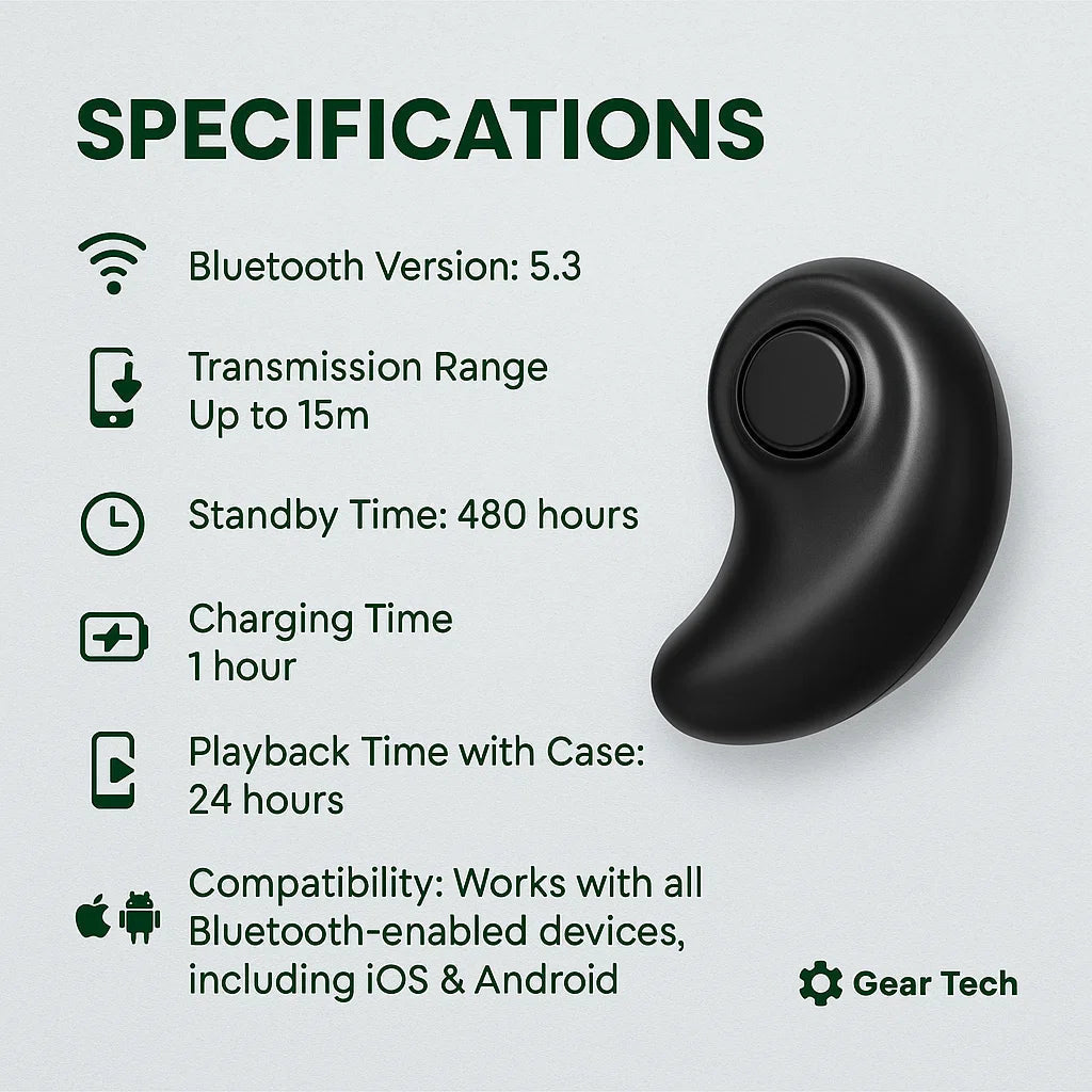 Wireless sleep headphones with Bluetooth 5.3