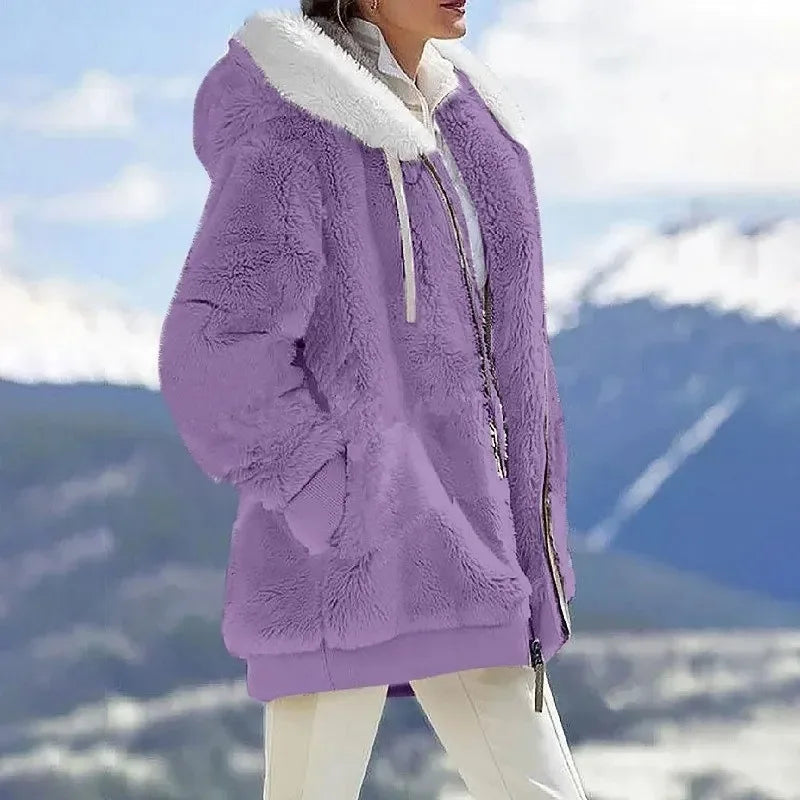 Women's Hooded Jacket with Side Pockets – House of Velari