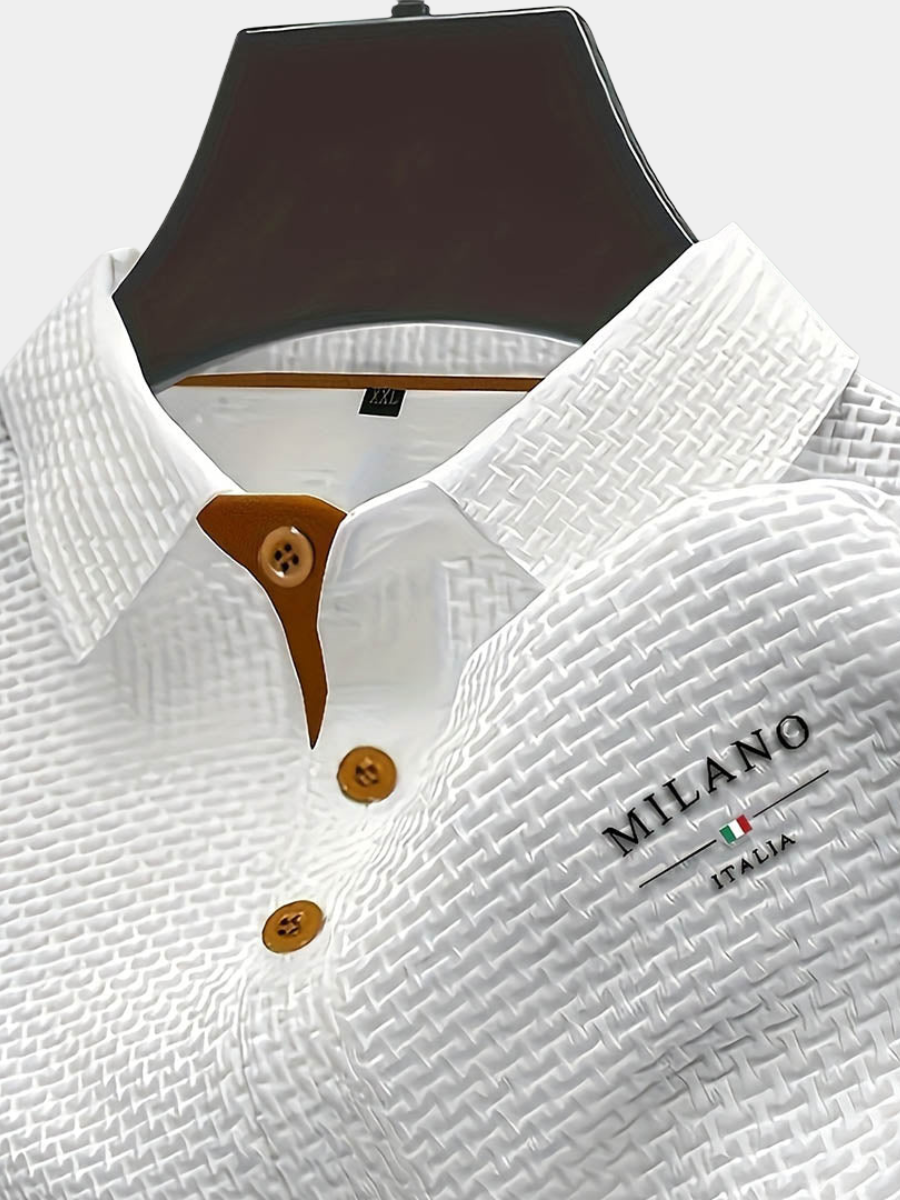 Polo strutturata da uomo