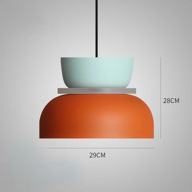 MeloGlow | Scandinavian pastel pendant light - Modern hanging lamps for home decor