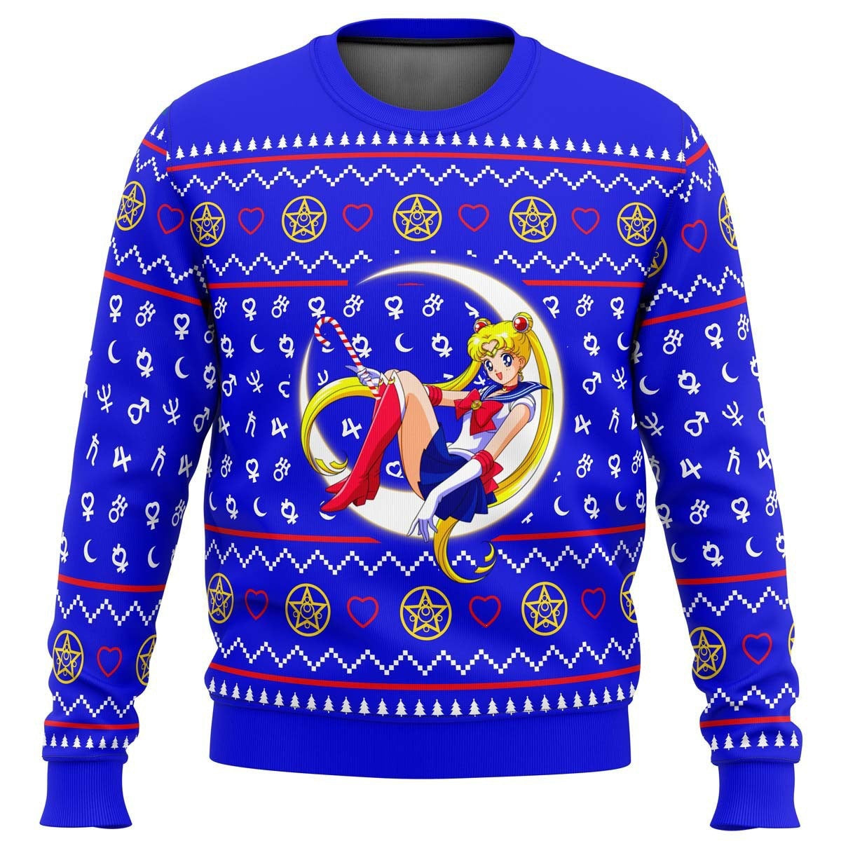 Funny, ugly Christmas sweater - long-sleeved men's sweater with a funny design