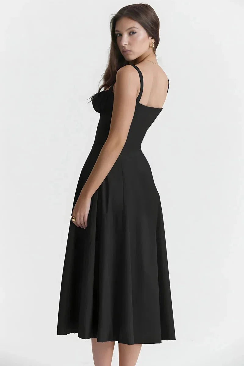 Linsay - Elegant summer dress with floral print