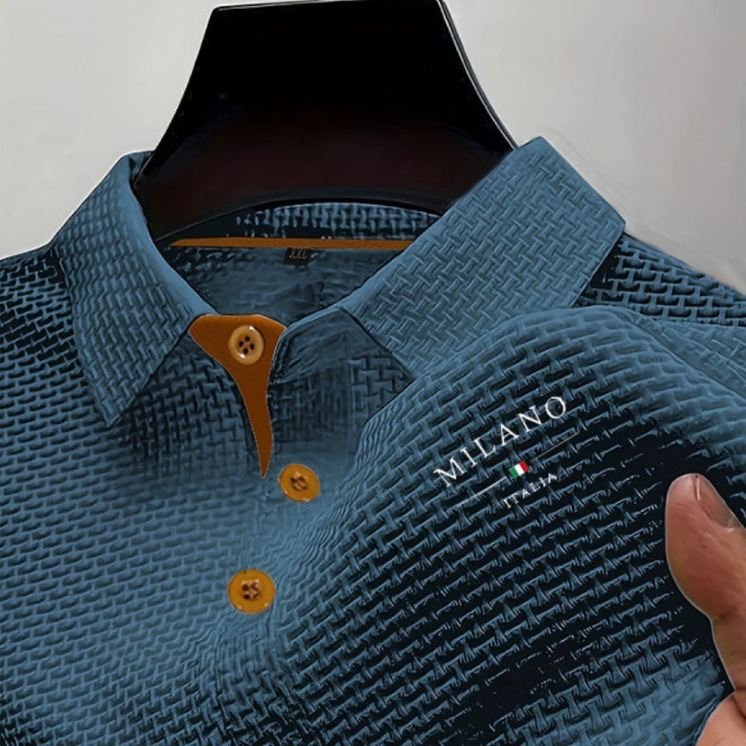Polo strutturata da uomo