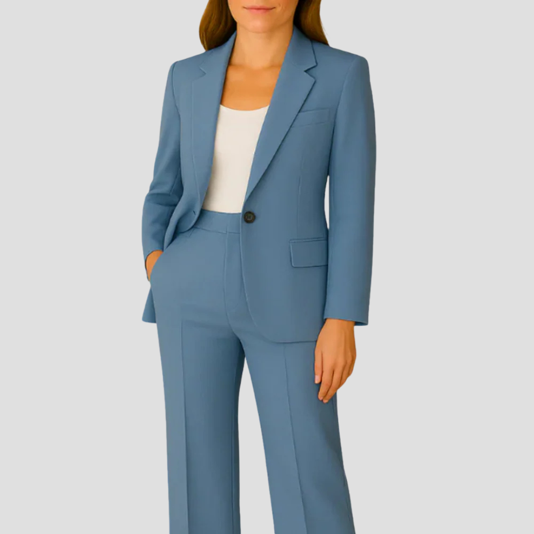 Costum elegant două piese pentru femei, pentru birou și petrecere