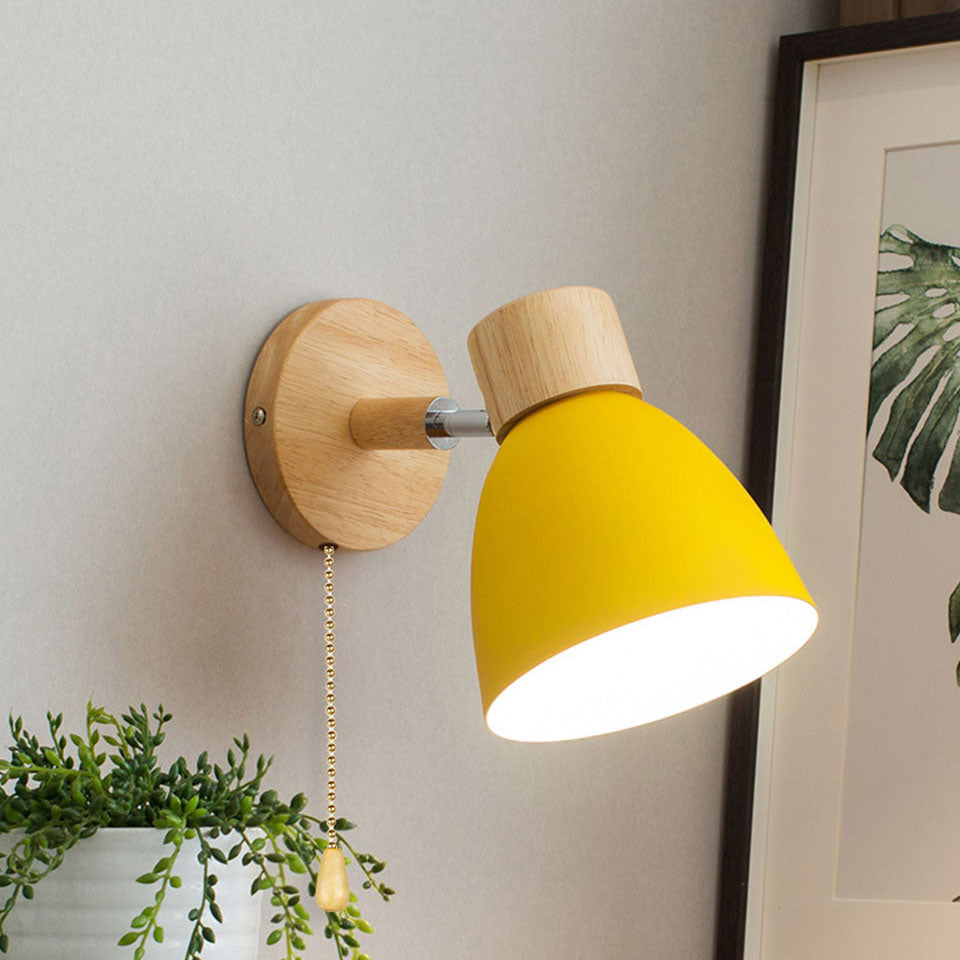 WoodenCone | Elegant Modern Minimalist LED Wall Sconce Lighting 2