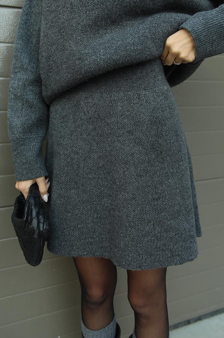 Nicole | Herfstgebreide Knit Two-Piece Set