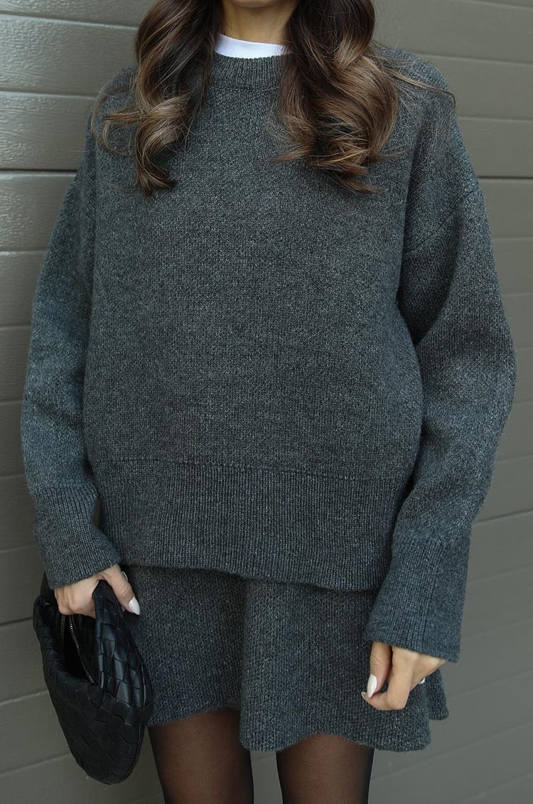 Nicole | Herfstgebreide Knit Two-Piece Set