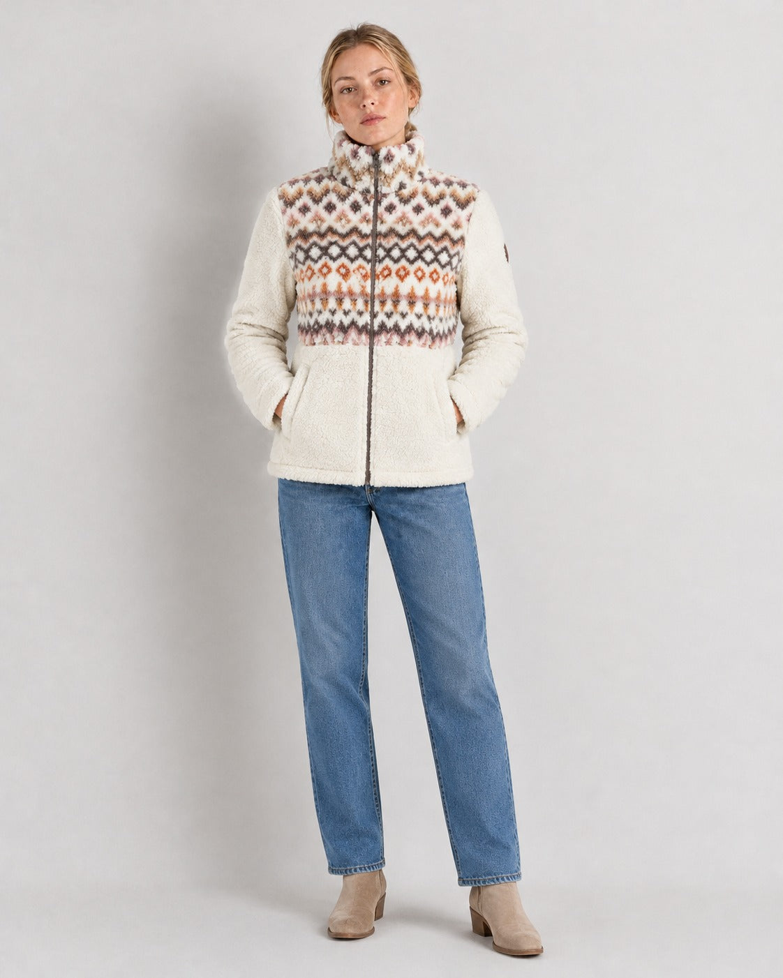 Alpine Aztec Mocha | front