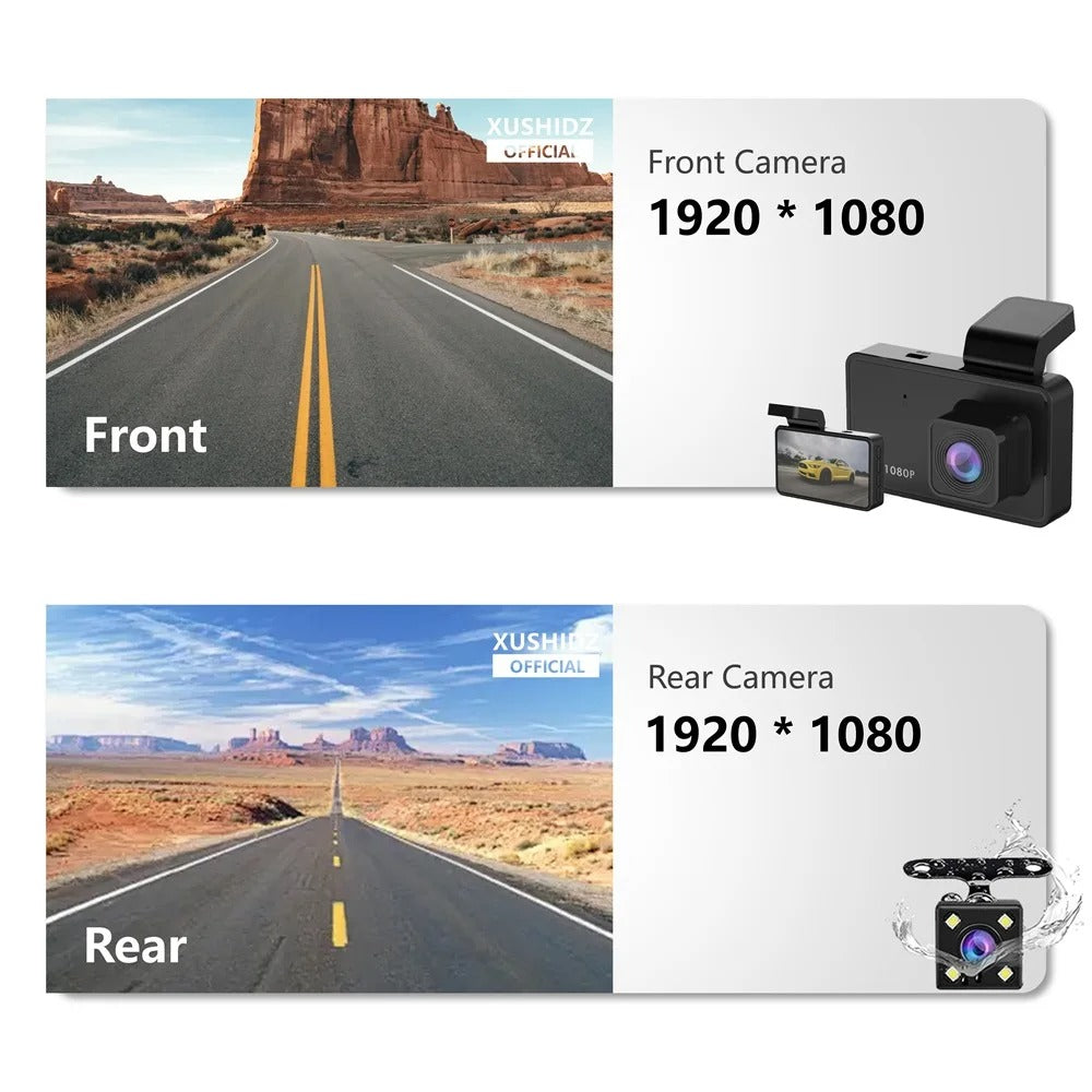 Cameră auto 1080P pentru mașină cu senzor G
