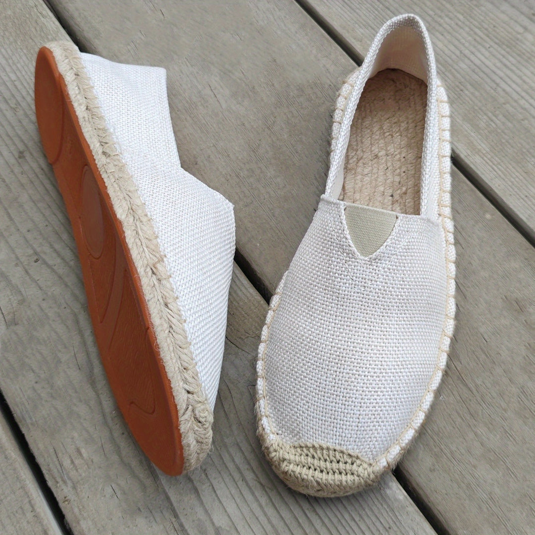 Åndbare espadriller til mænd