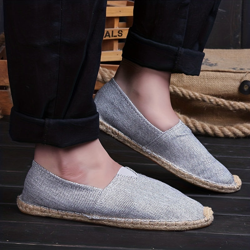 Åndbare espadriller til mænd