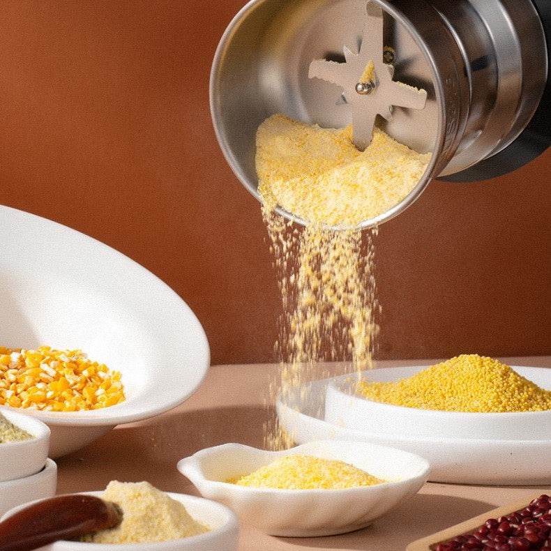 Multifunctional portable grinder – Fast one-touch grinder for coffee, herbs, and spices