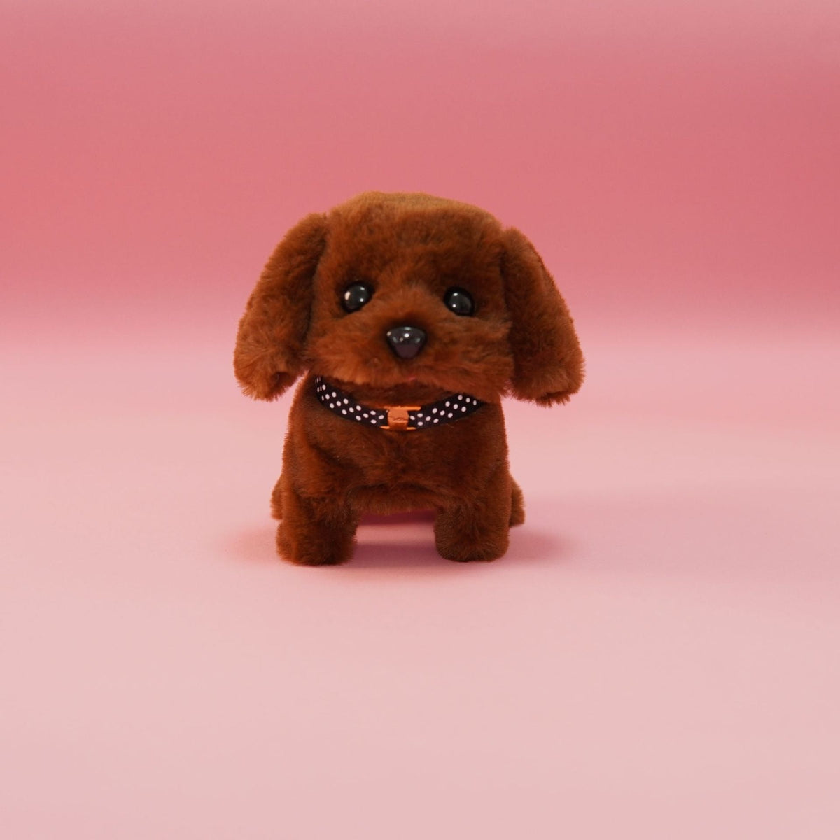 Voice- and touch-activated robotic puppy - Realistic walking, barking, and interactive movements | Soft, quiet, and child-friendly