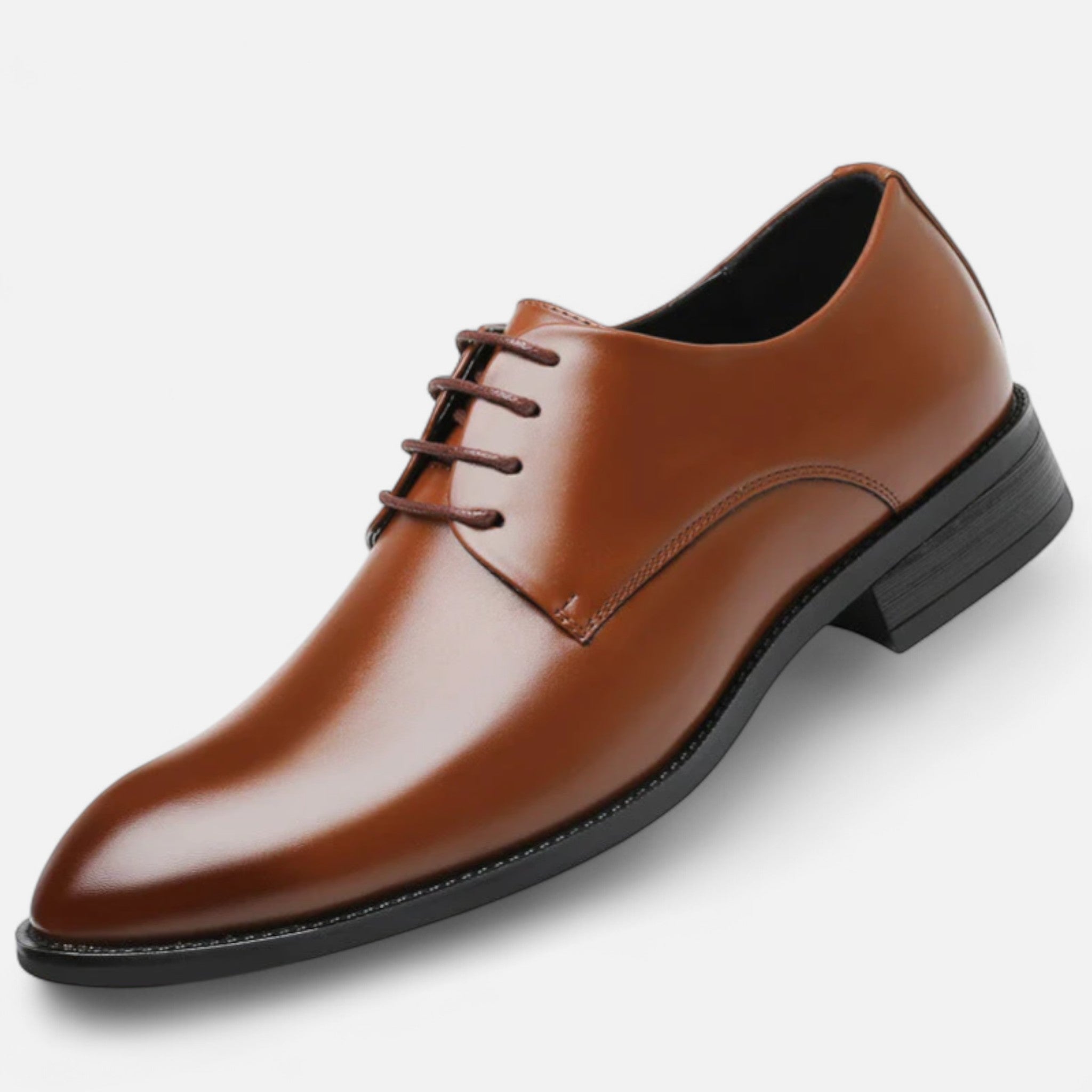 Elegantní klasické letní boty na šněrování pro muže