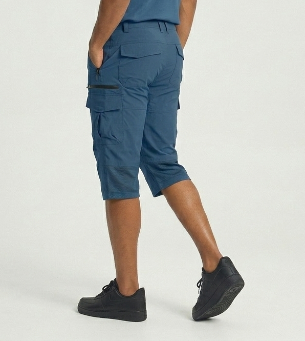 Cargoshorts til mænd med flere lommer