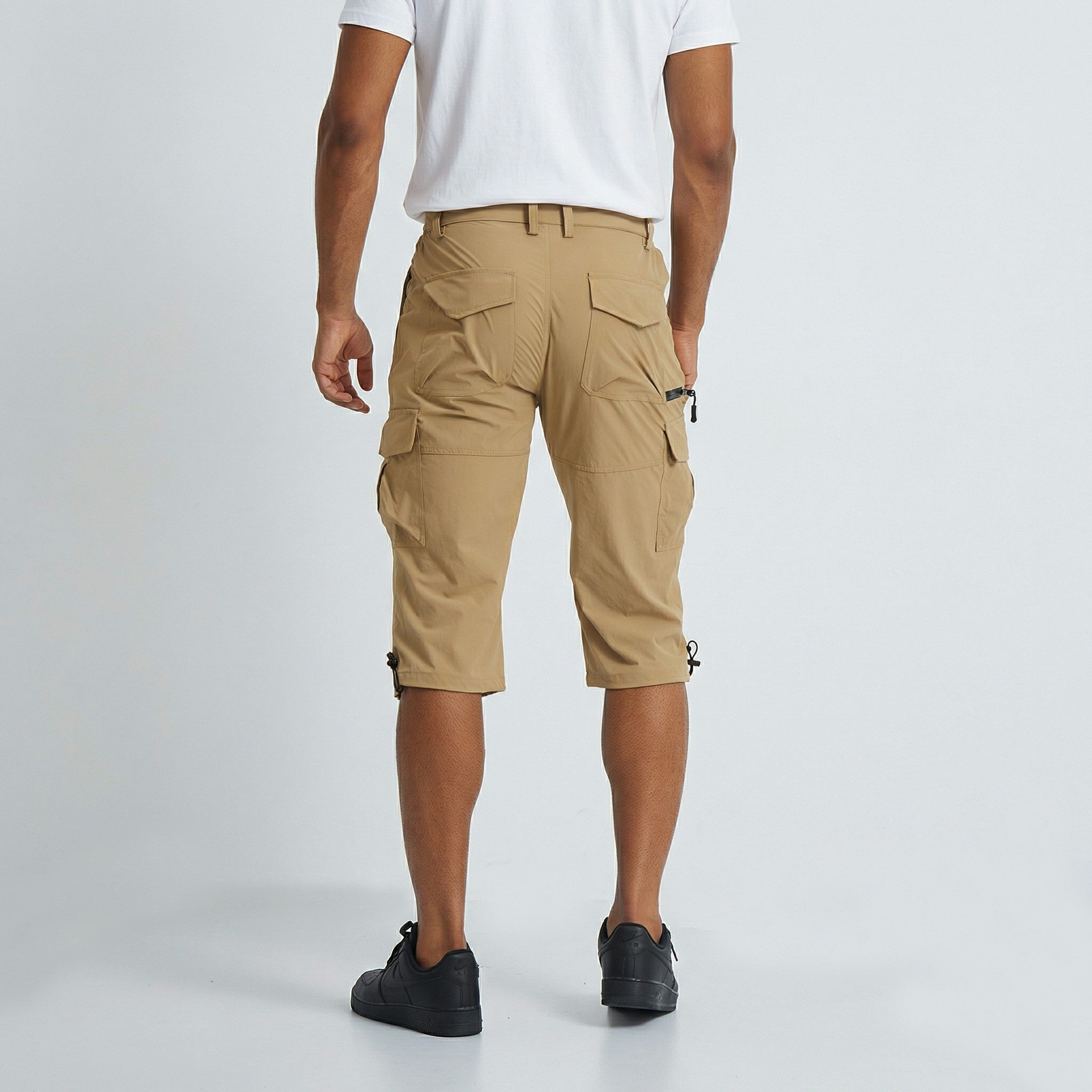 Cargoshorts til mænd med flere lommer