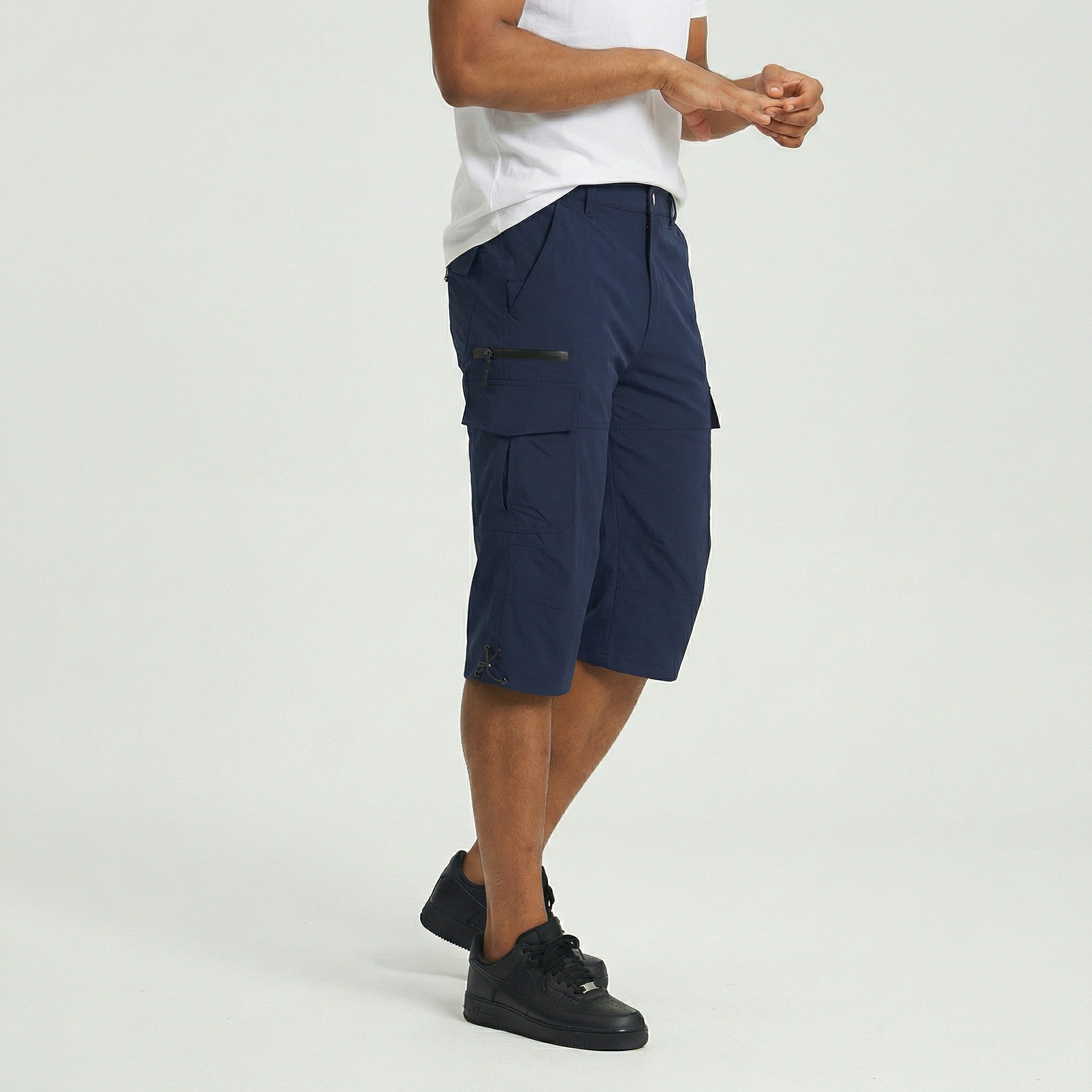 Cargoshorts til mænd med flere lommer