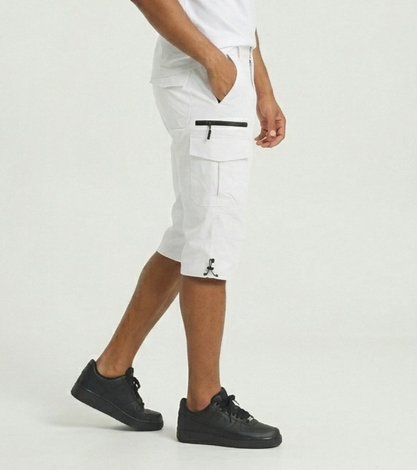 Cargoshorts til mænd med flere lommer