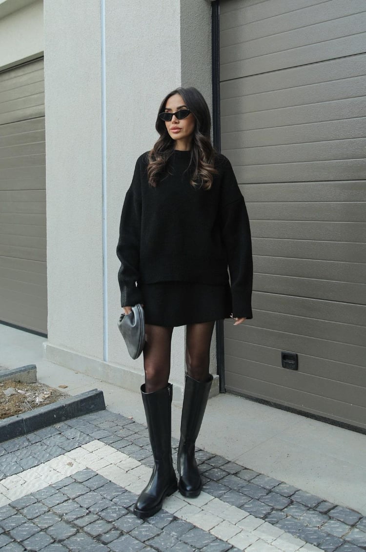 Nicole | Herfstgebreide Knit Two-Piece Set