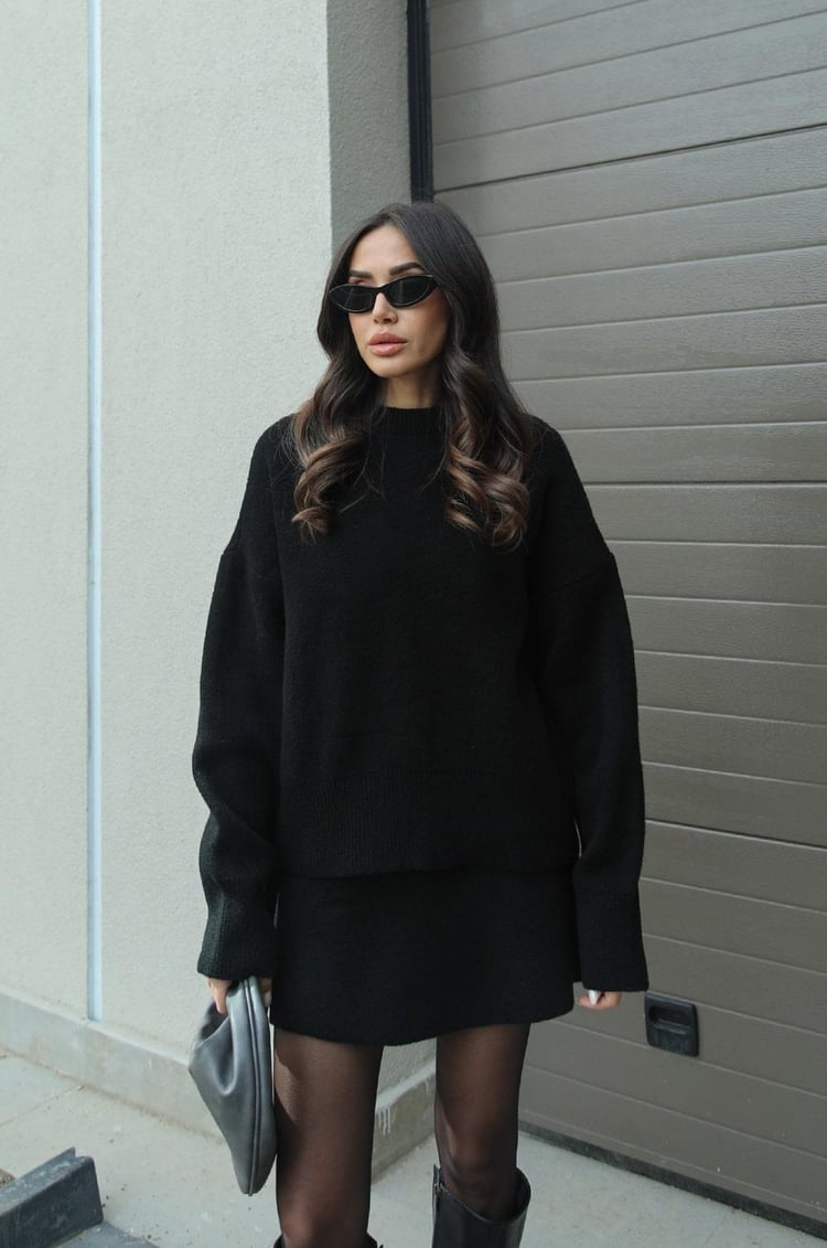 Nicole | Herfstgebreide Knit Two-Piece Set