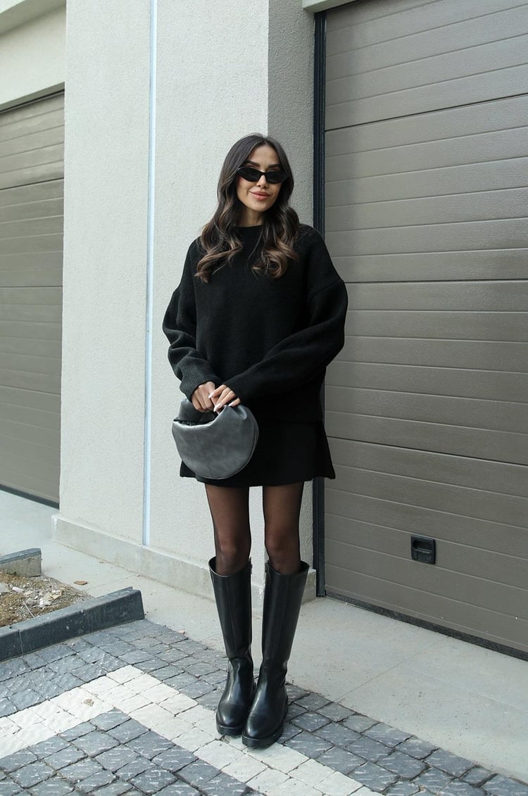 Nicole | Herfstgebreide Knit Two-Piece Set