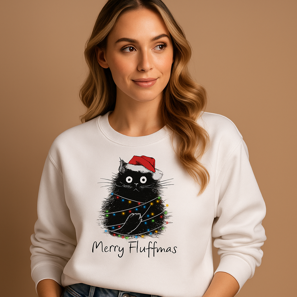 Maglione natalizio da donna | Maglione festivo dalla vestibilità comoda | Morbida maglia per Natale - perfetta per un look casual invernale e per le feste