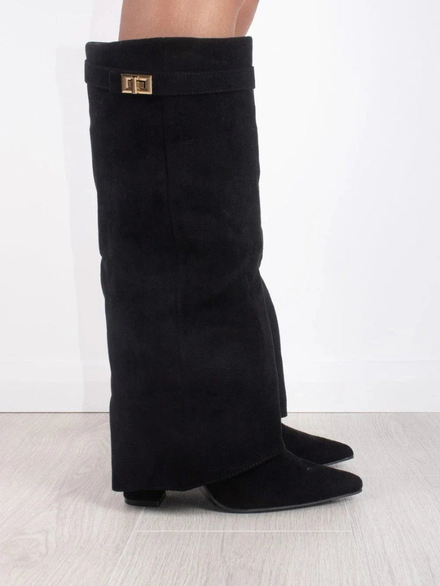 Modern Suede Boots for Women – Elegant and Comfortable