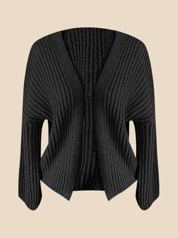 Cárdigan de punto oversize para mujer
