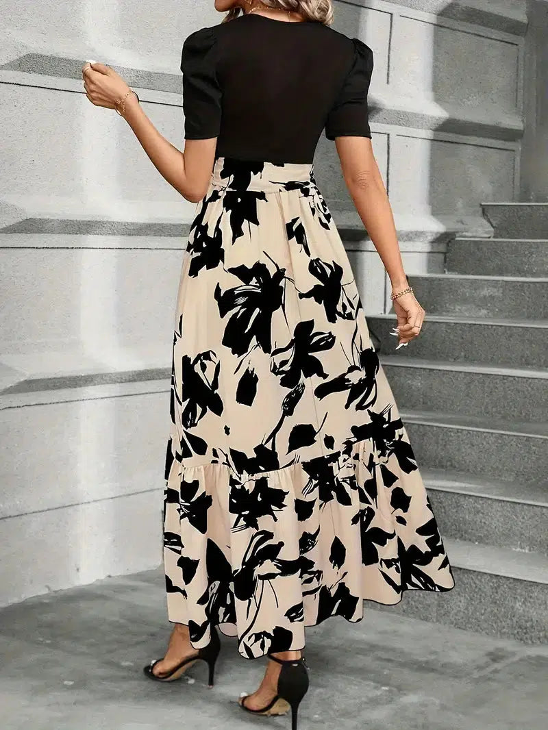 Hannah - Elegancka sukienka maxi