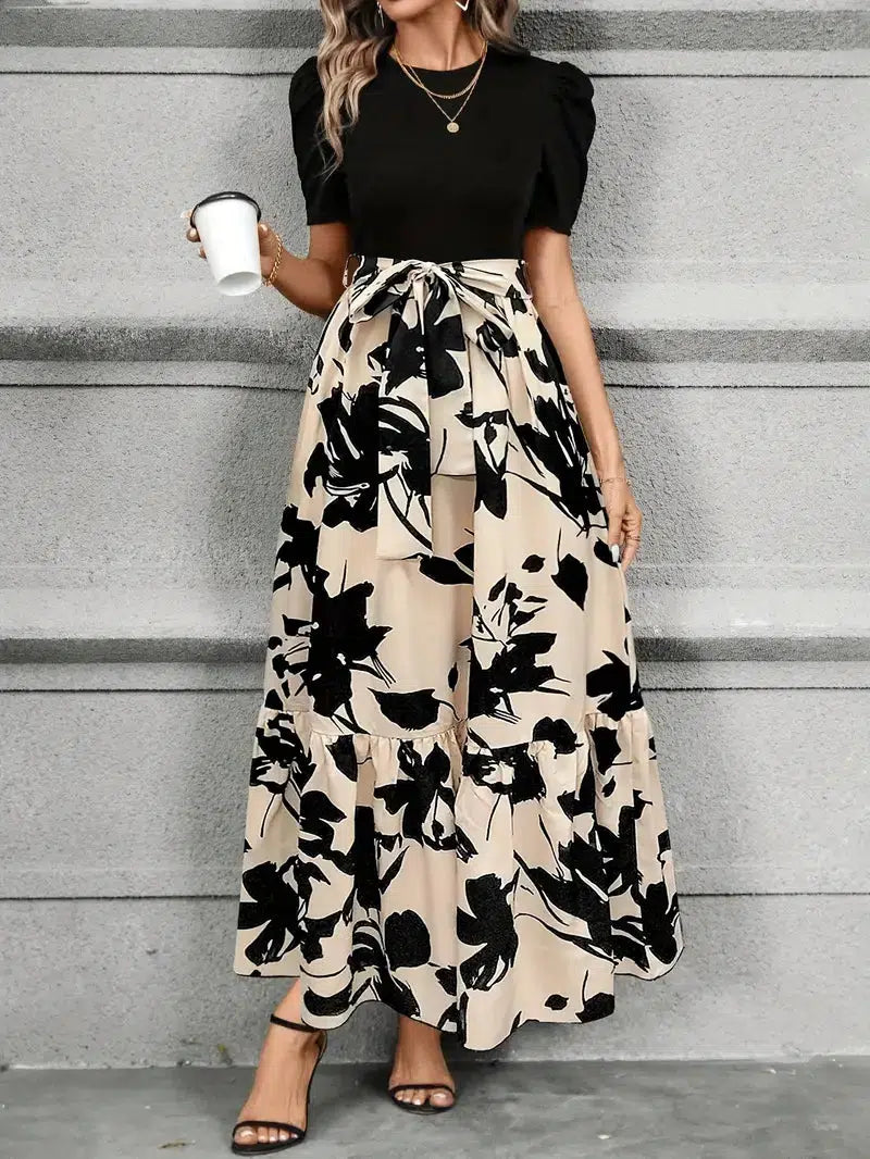 Hannah - Elegancka sukienka maxi