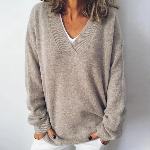 Carmen pullover for women V-neck soft comfort style for everyday wear
