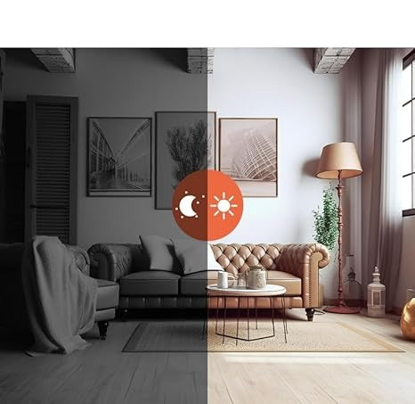 Trådløst HD 1080P WiFi-overvågningskamera, vandtæt og app-styret