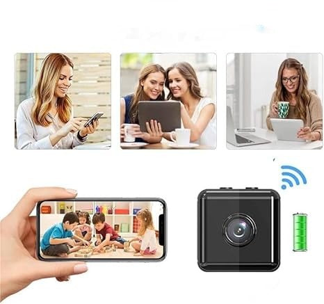 Trådløst HD 1080P WiFi-overvågningskamera, vandtæt og app-styret