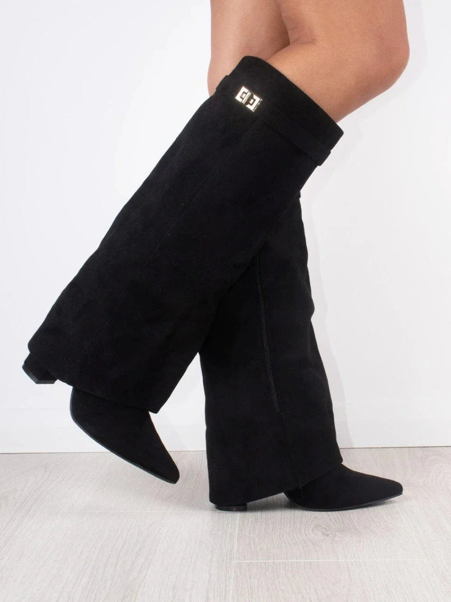 Modern Suede Boots for Women – Elegant and Comfortable