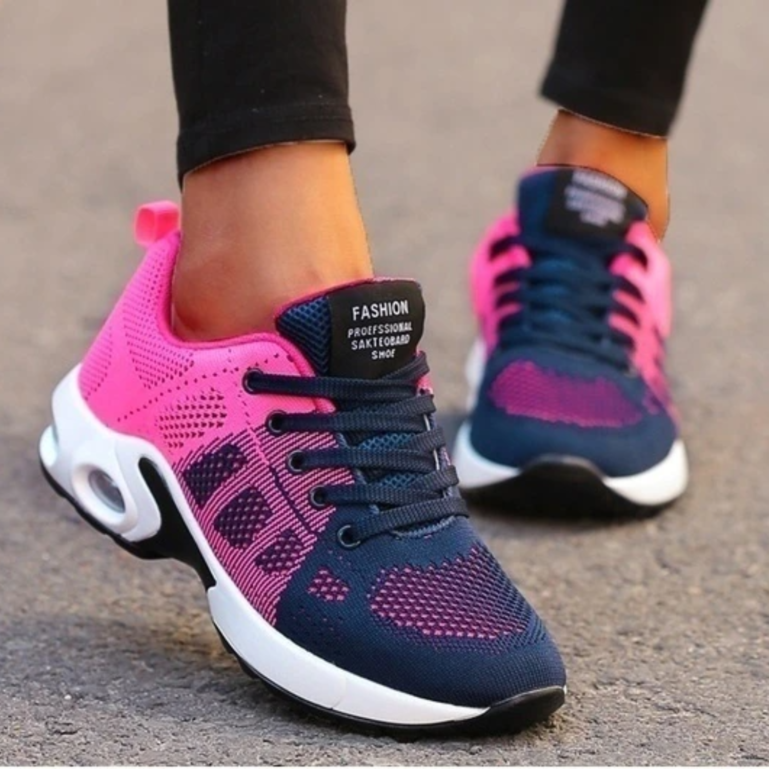 Zapatillas de running ligeras para mujer – Transpirables y cómodas deportivas